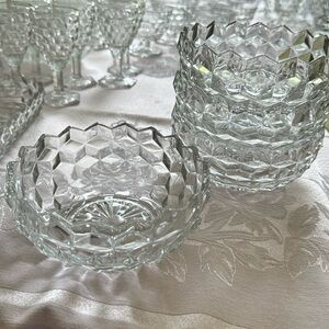 4 Fostoria cereal bowls